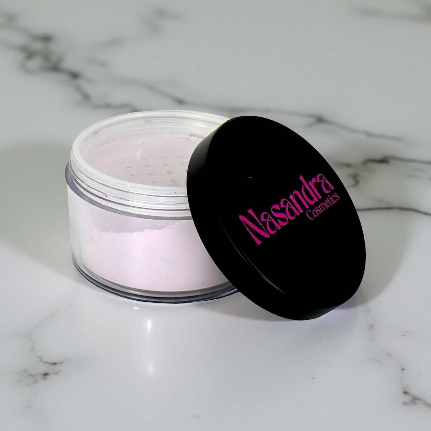 Nasandracosmetics Radiant Balance Purple Finishing Powder Oil Control & Brighten Dull Perfection
