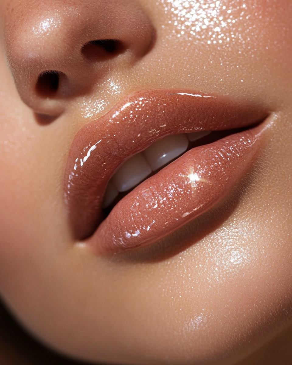 Nasandracosmetics Hydrating Clear & Coral Lip Oil Duo - Smooth, Juicy, and Nourishing Radiants Glow