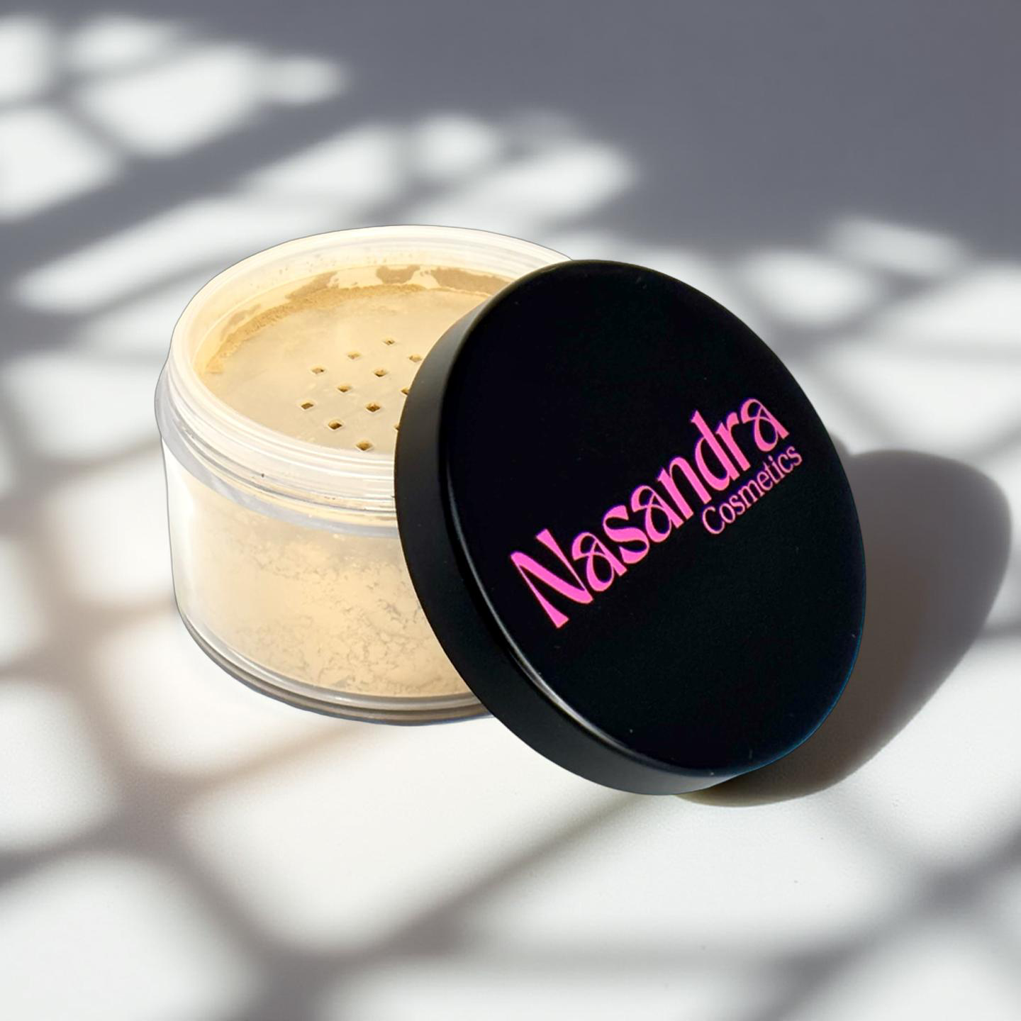 Nasandracosmetics Banana Setting Powder | Long-Lasting Wear Matte Glow for All Skin Tones