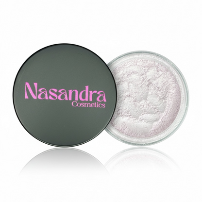 Nasandracosmetics Radiant Balance Purple Finishing Powder Oil Control & Brighten Dull Perfection