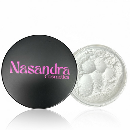 Nasandracosmetics Ultimate Blur Matte Finish Oil Control Brightens Translucent Powder Soft Radiance Skin