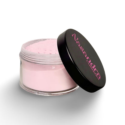 Nasandracosmetics Pink Setting Powder Oil Control, Brighten & Smooth Perfection All day wear Airbrushed Matte Finish