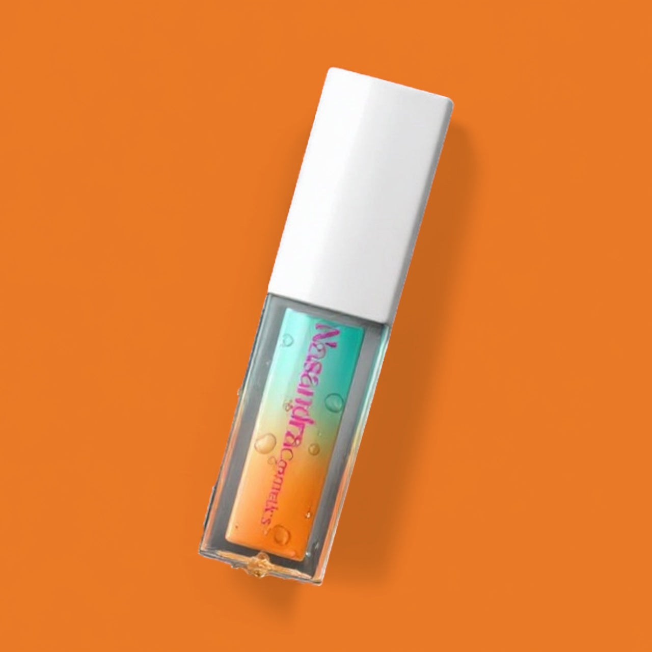 Nasandracosmetics Hydrating Lip Oil Duo | Aloe & Mango refreshing oil, glossy finish and non sticky
