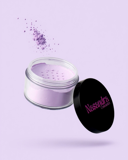 Nasandracosmetics Radiant Balance Purple Finishing Powder Oil Control & Brighten Dull Perfection